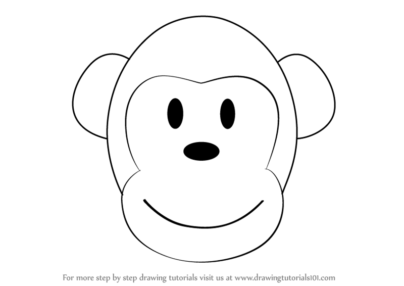 Monkey Sketch Easy at Explore collection of Monkey