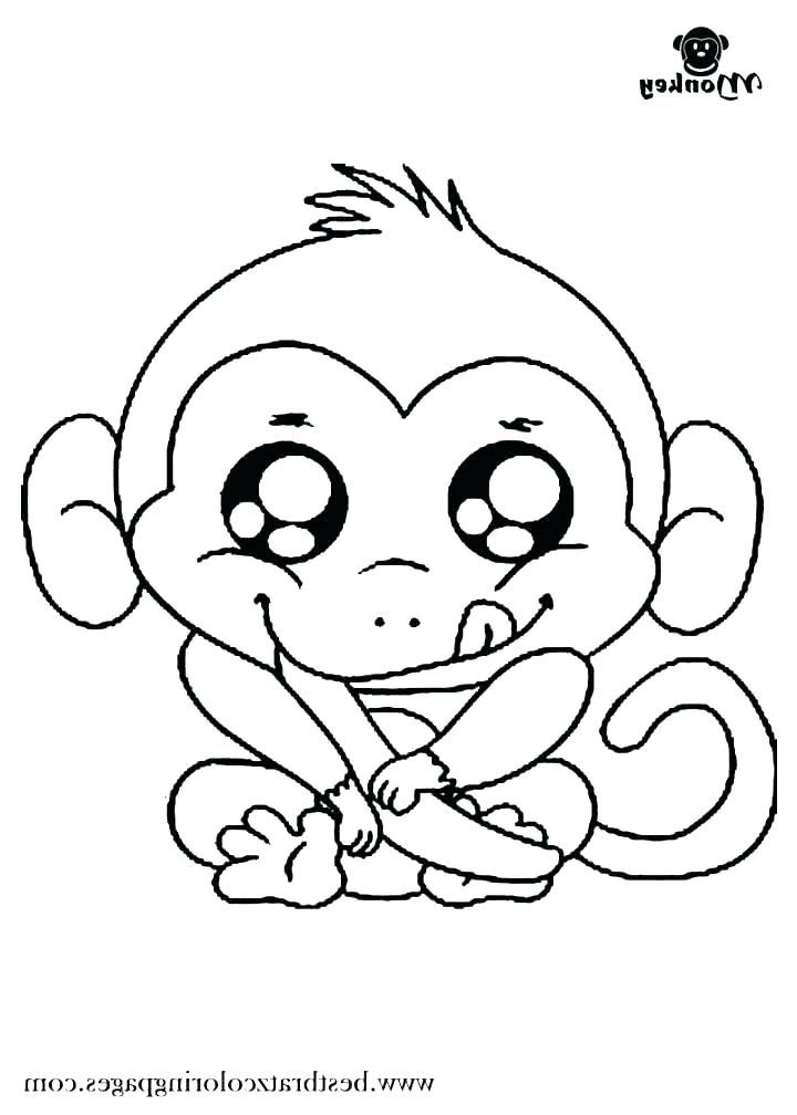 Monkey Drawing Cute Drawing Art Ideas
