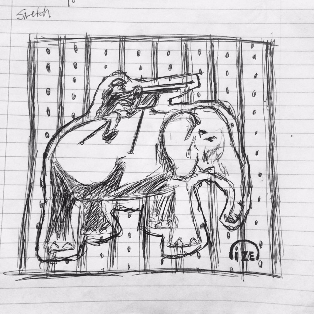 1024x1024 Ize On Twitter My Sketch Idea For My Elephant And Mr.monopoly - Monopoly Sketch