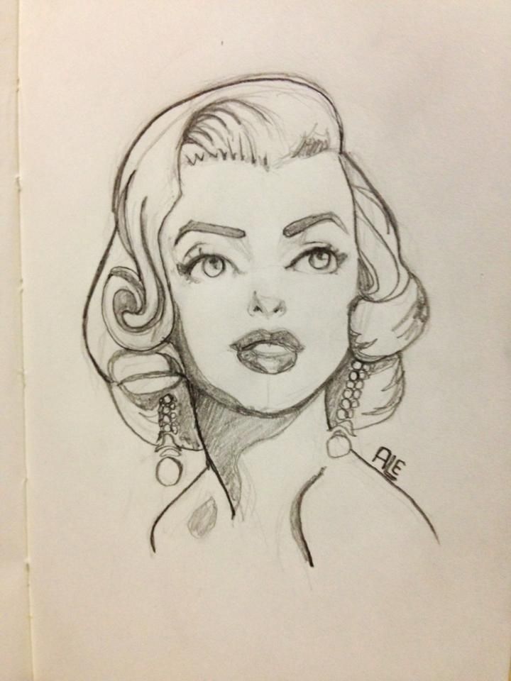 720x960 Illustration Inspiration The Drawing Board - Monroe Sketch