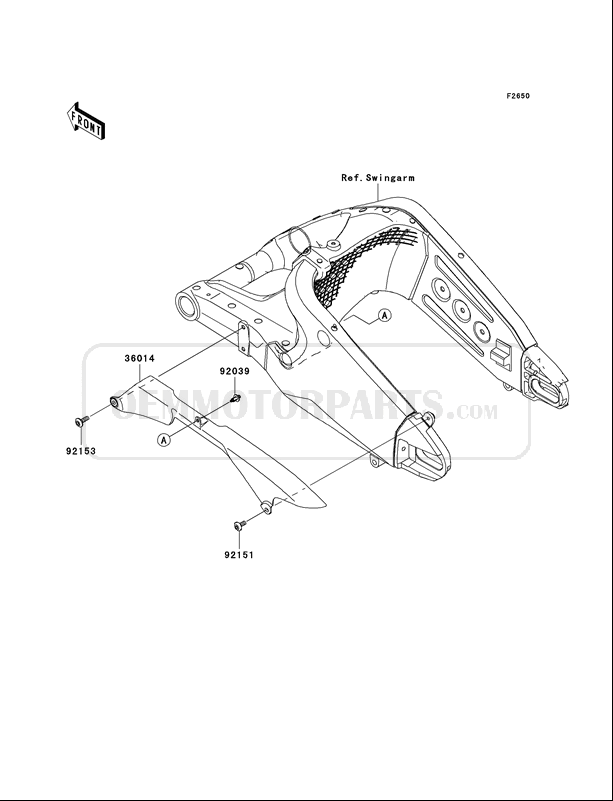 613x801 Kawasaki - Monster Energy Sketch