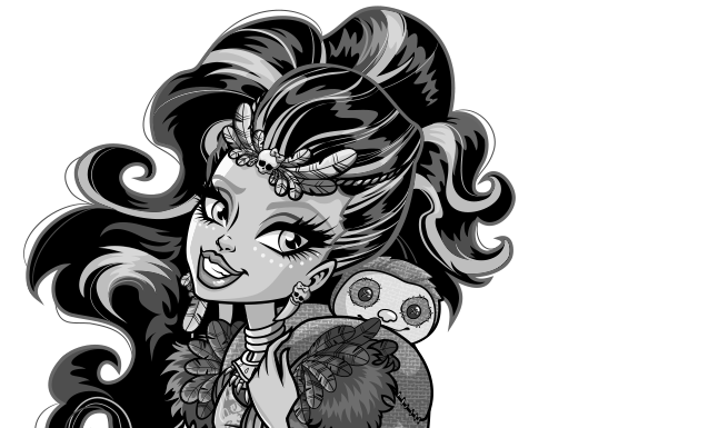 637x385 Jane Boolittle Monster High Characters Monster High - Monster High Sketches