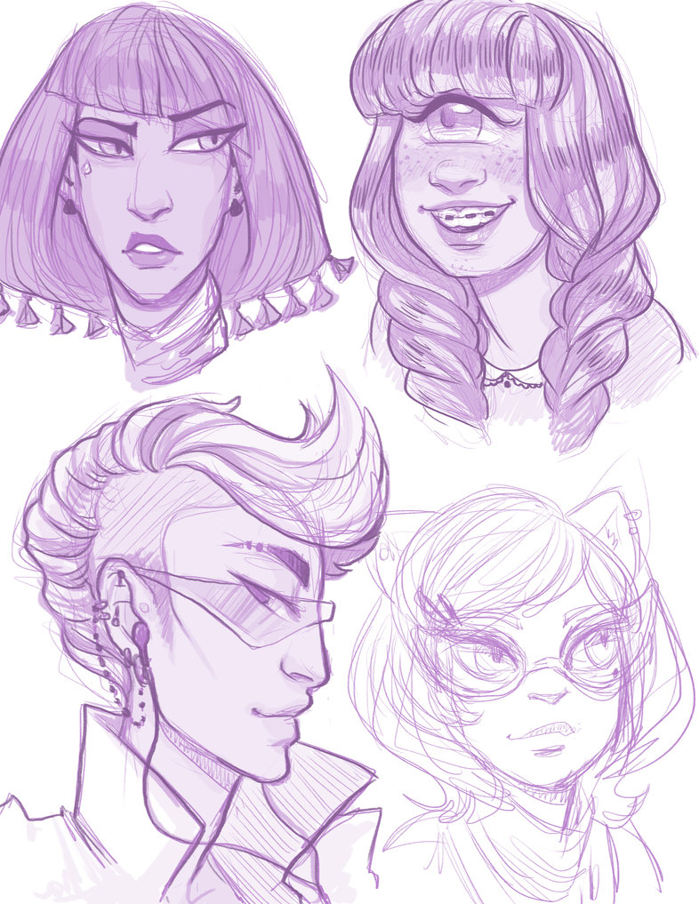 786x1017 Monster High Sketches By Damsel In Distrust - Monster High Sketches