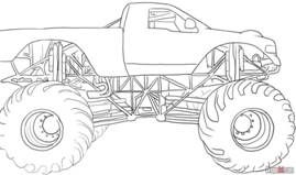 269x159 How To Draw Trucks And Vehicles Drawing Tutorials Amp Drawing - Monster Truck Sketch