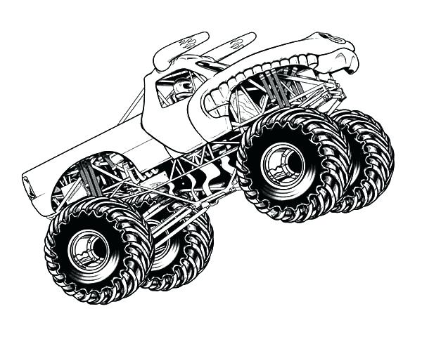 Monster Truck Sketch at PaintingValleycom Explore