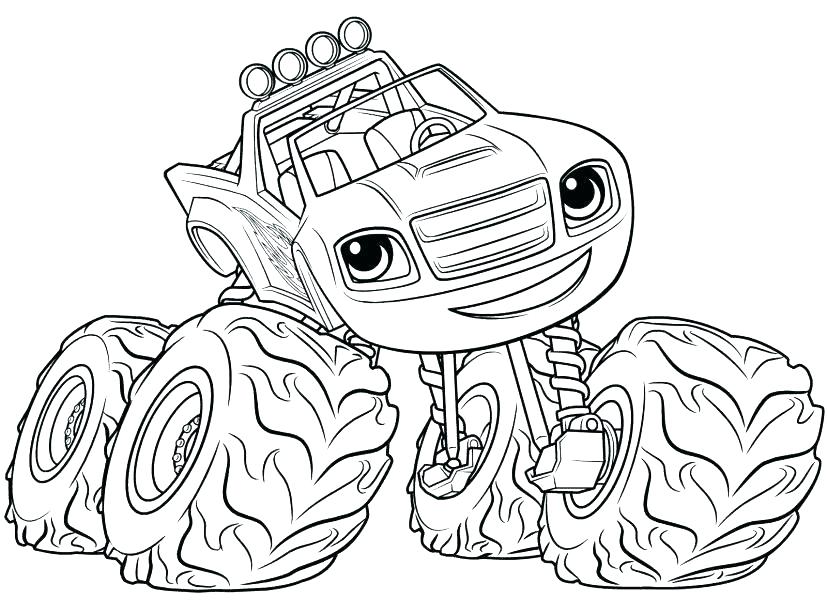 Monster Truck Sketch at PaintingValley.com | Explore collection of ...