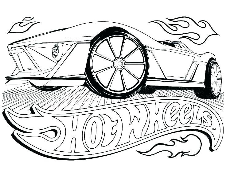 Printable Hot Wheels Monster Truck Coloring Pages - Coloring and Drawing