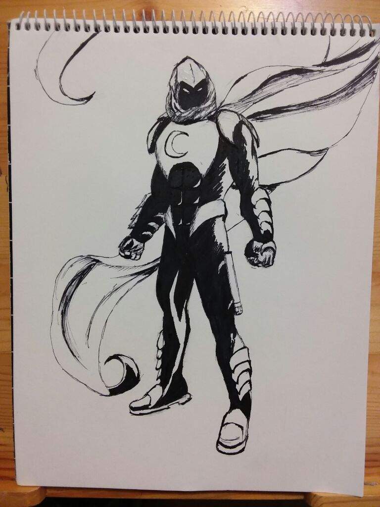768x1024 Moon Knight Marvel Now Comics Amino - Moon Knight Sketch