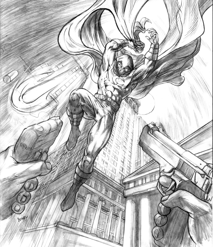 750x868 Moon Knight Pencils By Dfbovey - Moon Knight Sketch