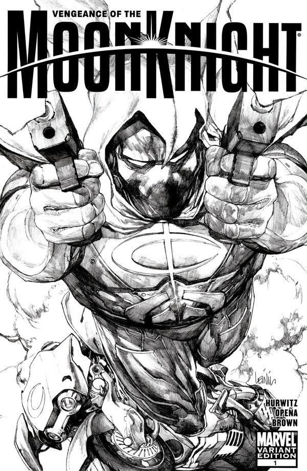 600x919 Image - Moon Knight Sketch