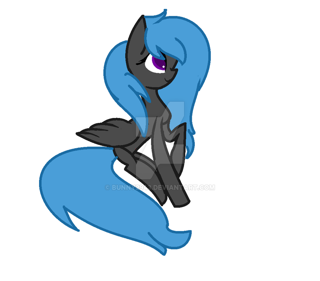 1024x898 Mlp Art Trade With Moonlight Sketch By Bunny2943 - Moonlight Sketch