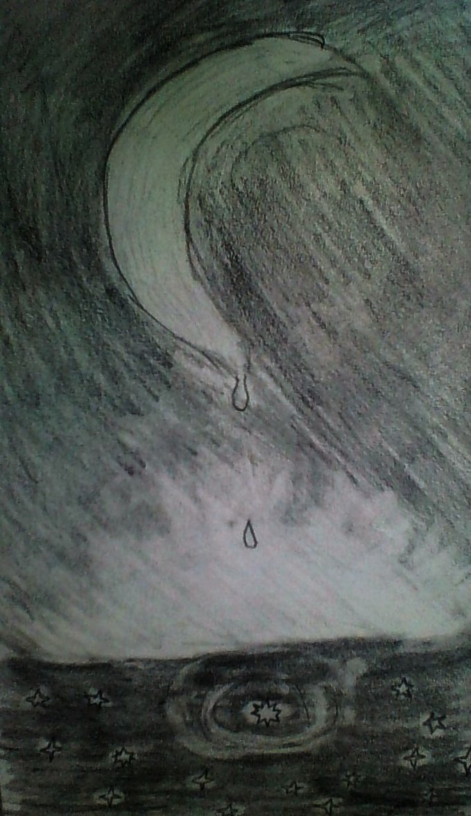 679x1176 Molten Moonlight Sketch By Fantasies Of Melanie - Moonlight Sketch