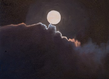 350x255 Moonlight Oil Sketches - Moonlight Sketch