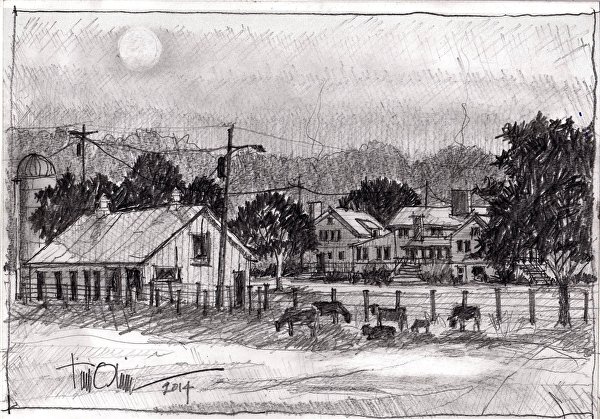 600x419 Tim Oliver - Moonlight Sketch