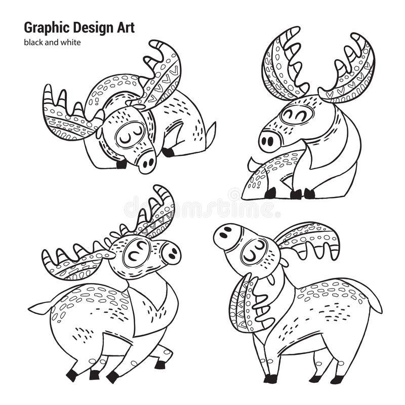 800x800 Moose Head Drawing 26 Unique Moose Face Drawing - Moose Head Sketch