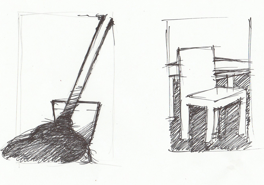 885x620 Welcome Carl E. Moore Artwork Page - Mop Sketch