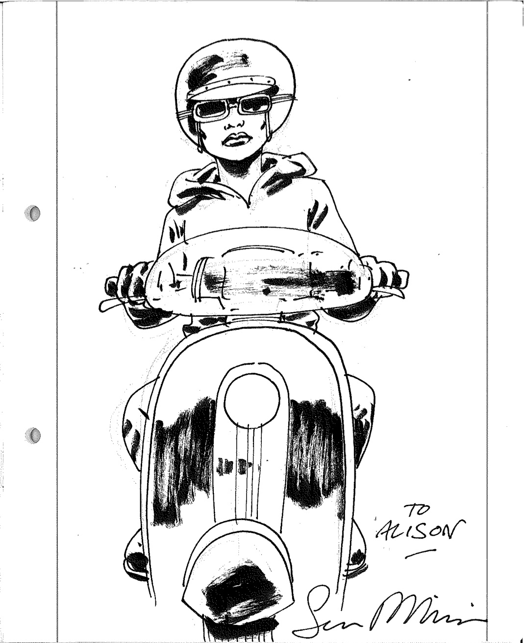 1069x1312 Thought Bubble Mopeds Sean Phillips Space In Text - Moped Sketch
