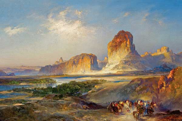 600x400 First Sketch Made In The West - Moran Sketch