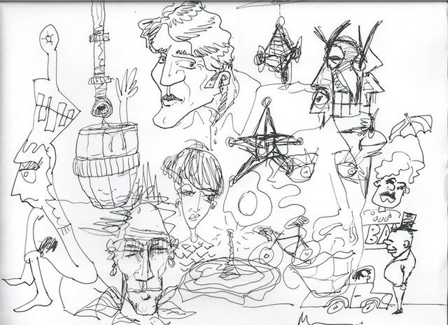 640x465 Interview Irish Comic Dylan Moran Takes America By Typhoon Huffpost - Moran Sketch