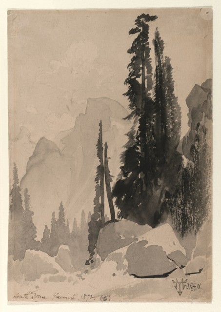 453x640 The Best Possible View Cooper Hewitt, Smithsonian Design Museum - Moran Sketch