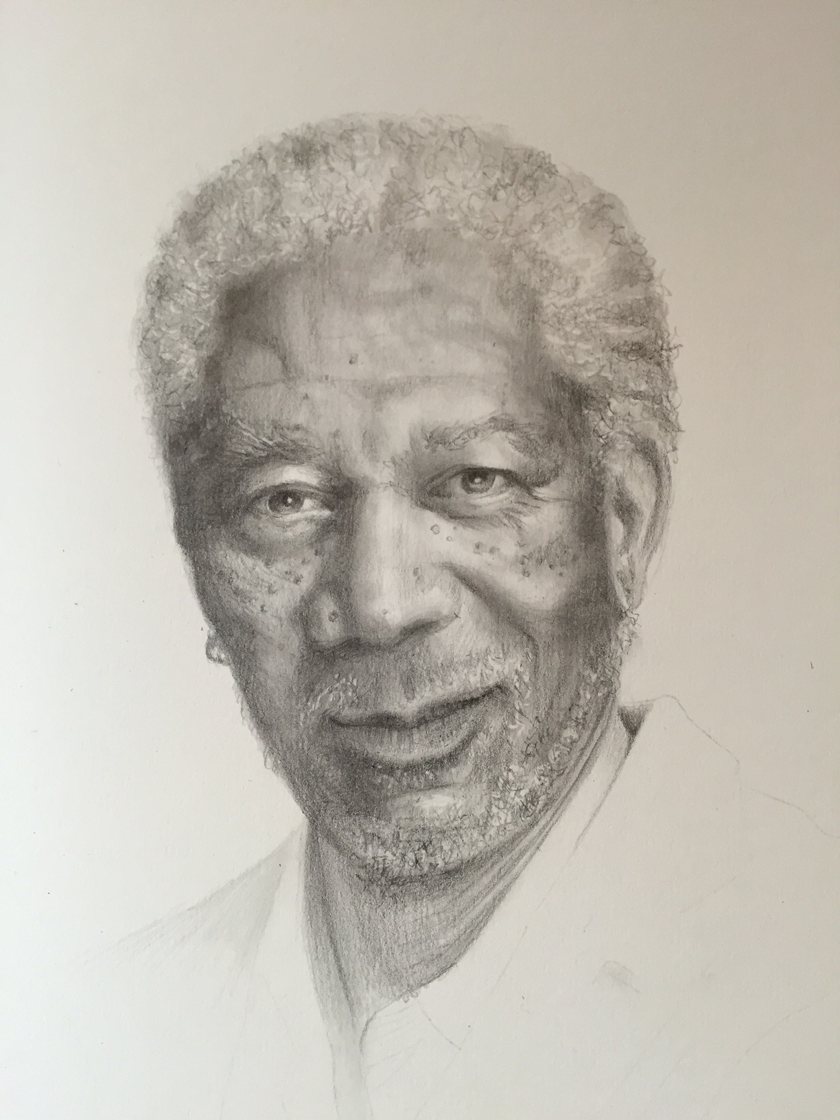 1224x1632 Morgan Freeman - Morgan Freeman Sketch