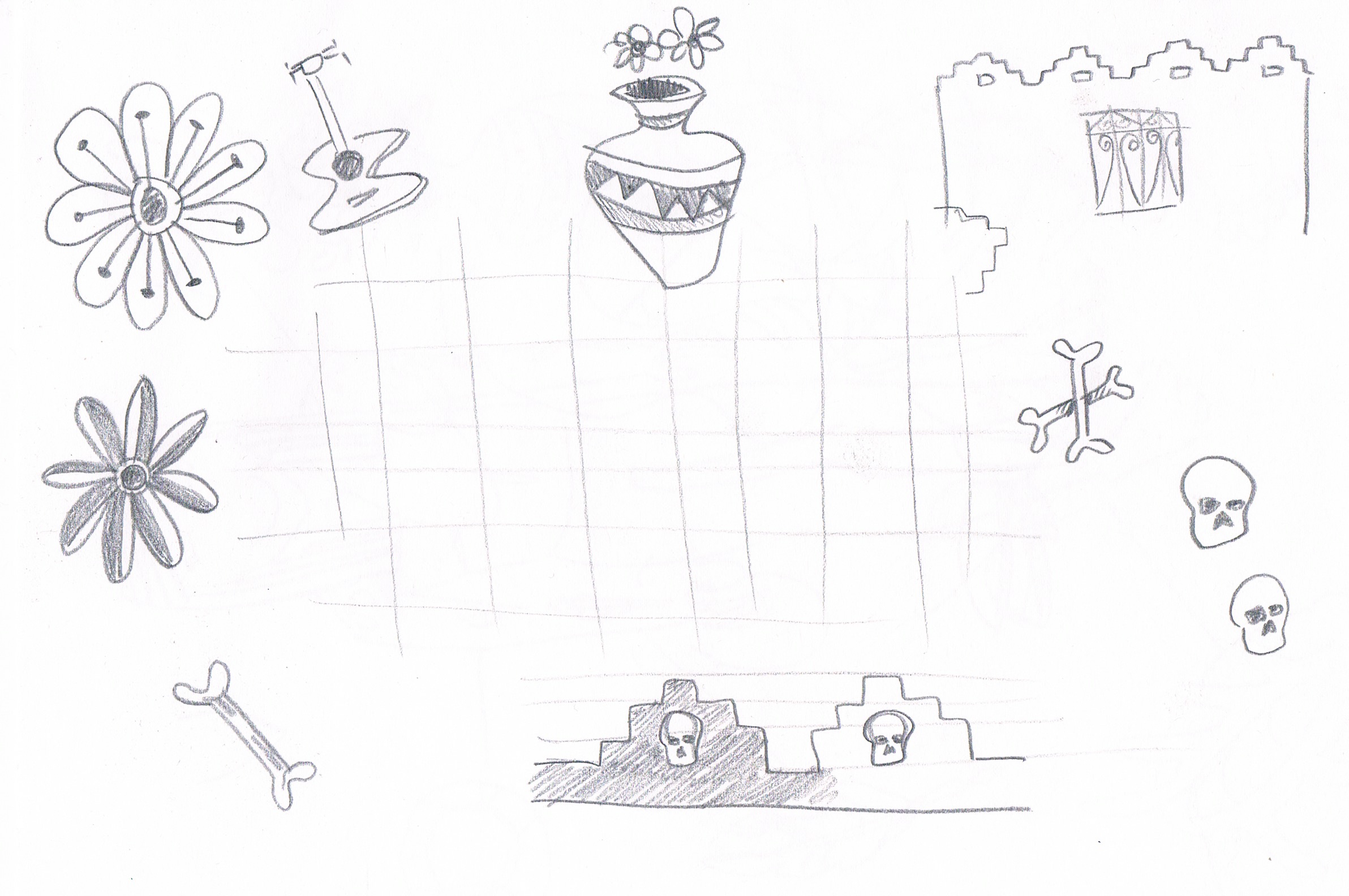 2384x1584 Moroccan Sketch - Moroccan Sketch