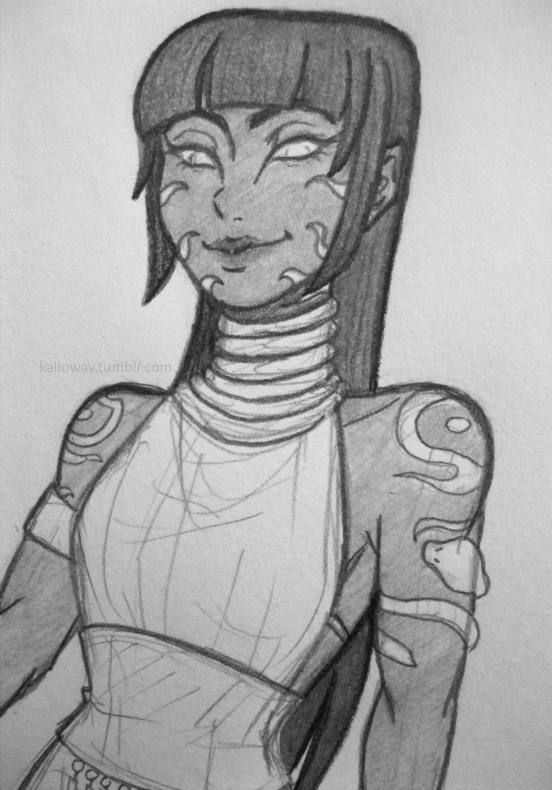 552x790 Tanya [Mortal Kombat Sketch] By Kalloway On Newgrounds - Mortal Kombat Sketches