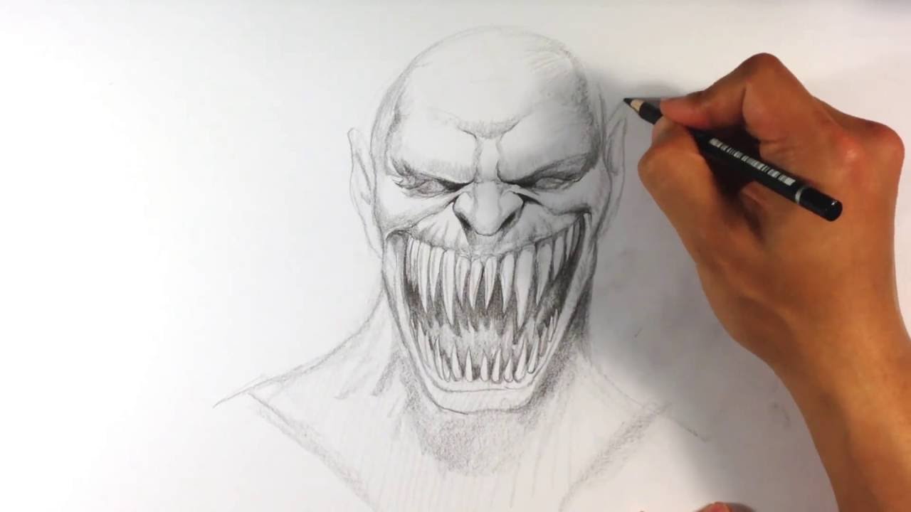 1280x720 How To Draw Baraka From Mortal Kombat - Mortal Kombat Sketches