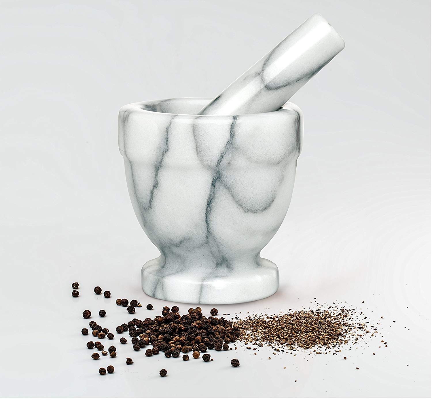 1500x1389 Hic Footed Mortar And Pestle Set, Spice Herb Grinder - Mortar And Pestle Sketch