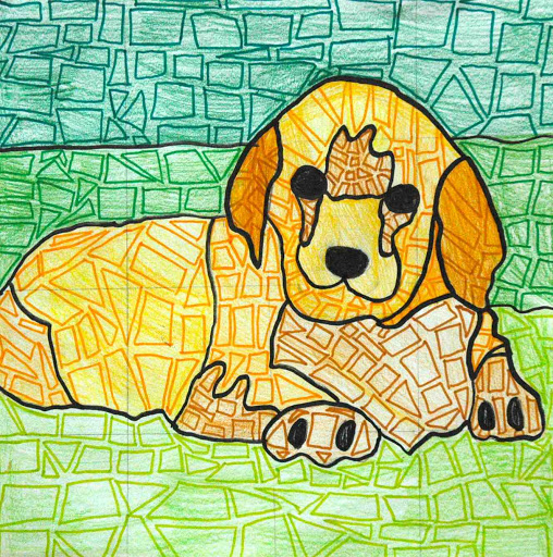 508x512 Mosaic Workshop First Sketches - Mosaic Sketches