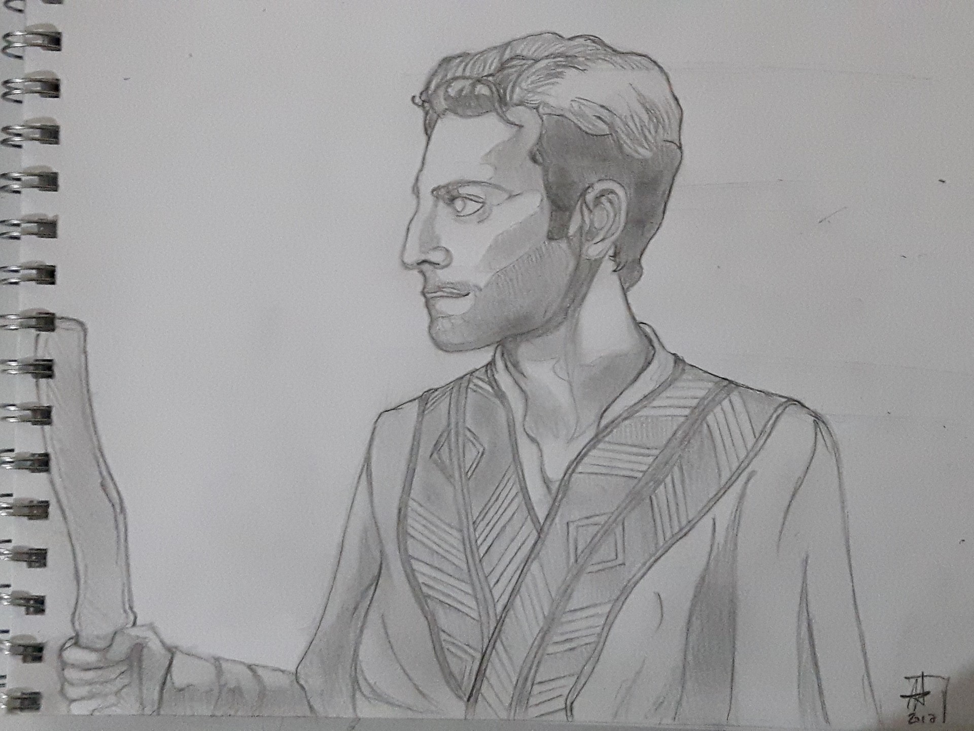 1920x1440 Marcelo - Moses Sketch