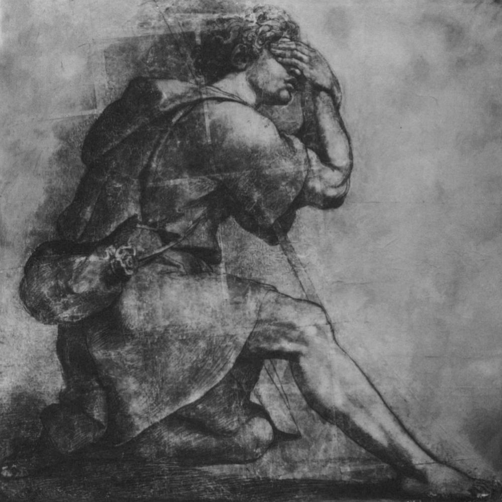 999x999 Kneeling Moses. Sketch For Song God Appears To Moses In The - Moses Sketch