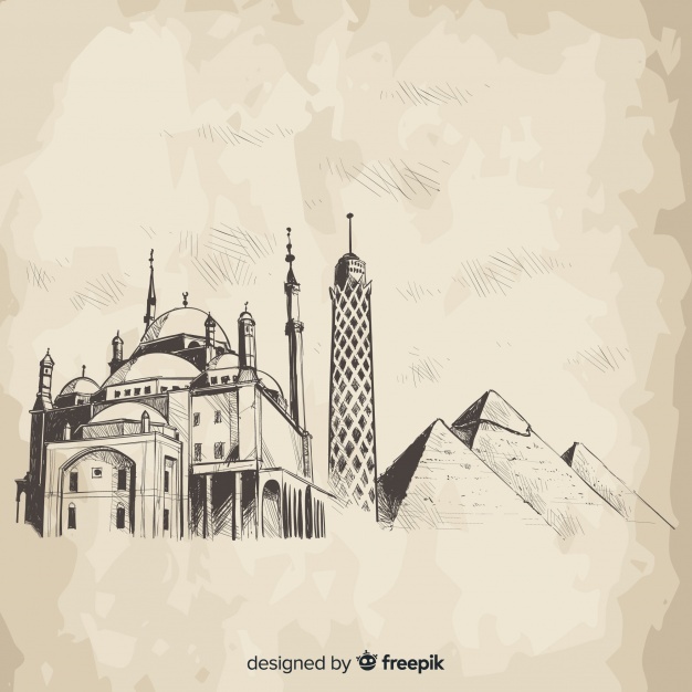 626x626 Mosque Vectors, Photos And Psd Files Free Download - Mosque Sketch