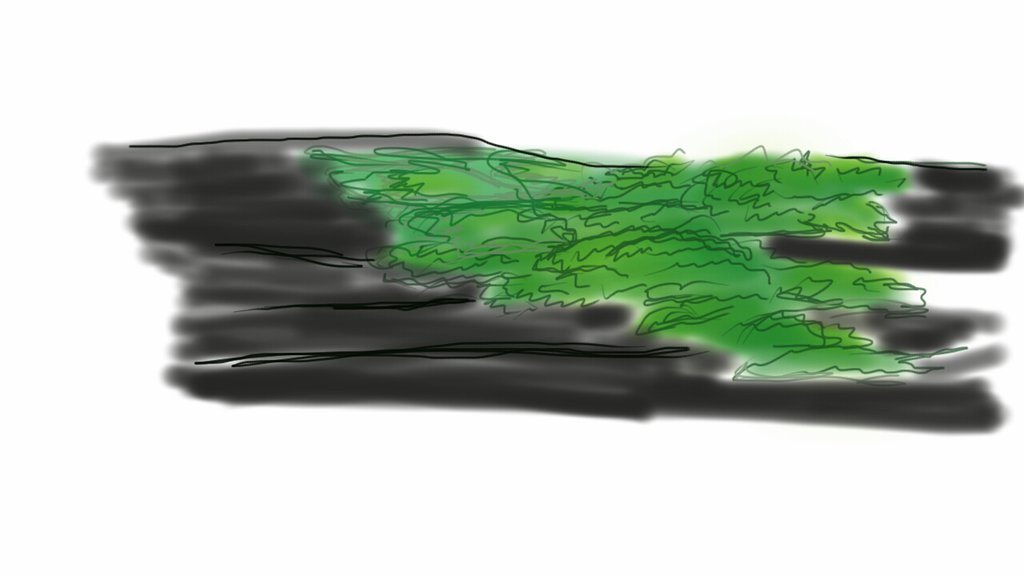 1024x576 Moss Sketch By Shazmahtaz - Moss Sketch