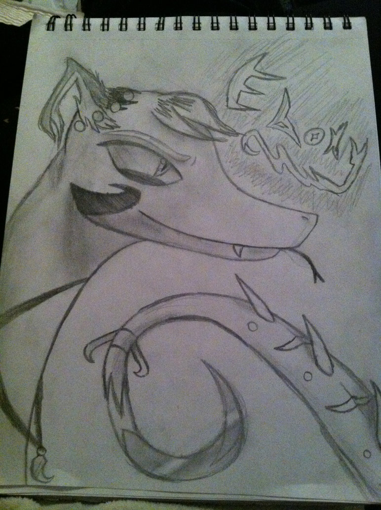 772x1034 Most Snake Ebony ((Sketch)) By Michaela Teh Ninja - Most Sketch