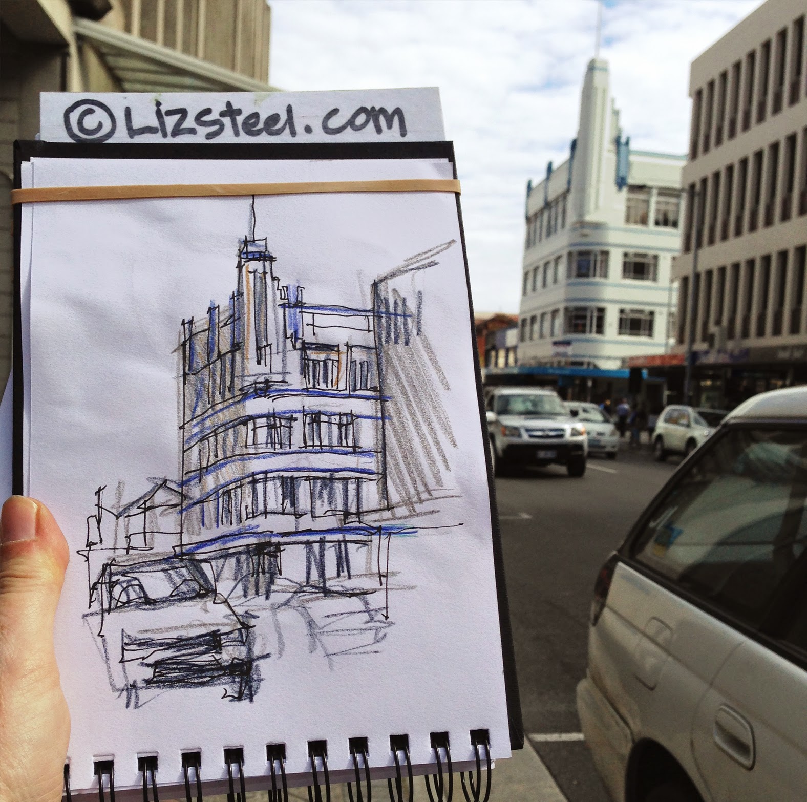 1576x1566 Tastrip Street Scenes Vs Iconic Building Sketches - Most Sketch