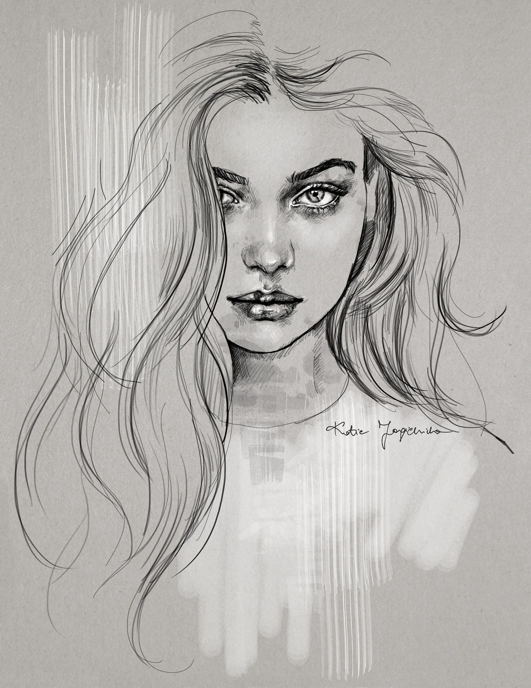 1800x2329 The Most Beautiful! Drawing Ever! An Absolute. . . One Of - Most Sketch