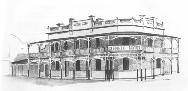 640x311 Motel The Glenelg Inn Casterton - Motel Sketch