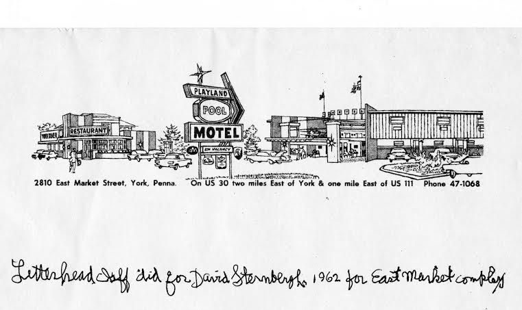 761x453 Playland Pool And Motel Sketch York Buildings In 2018 - Motel Sketch