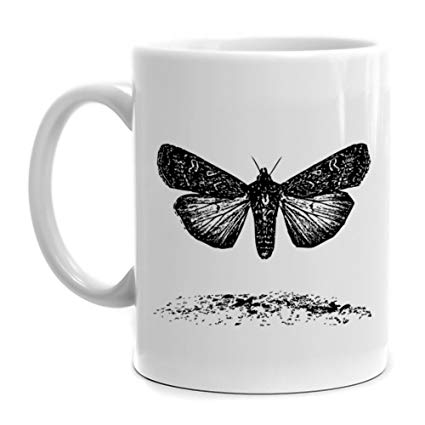 425x425 Eddany Moth Sketch Mug Coffee Cups Amp Mugs - Moth Sketch