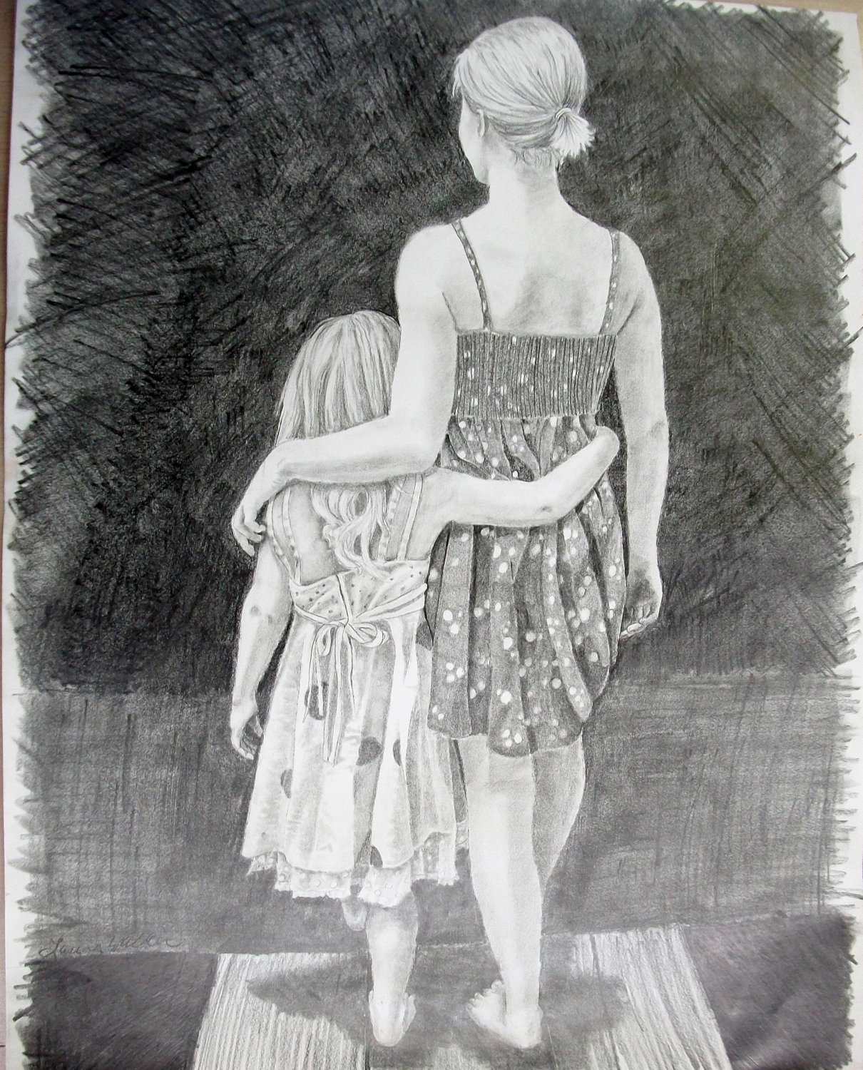 Featured image of post Sketch Drawing Of Mother And Daughter