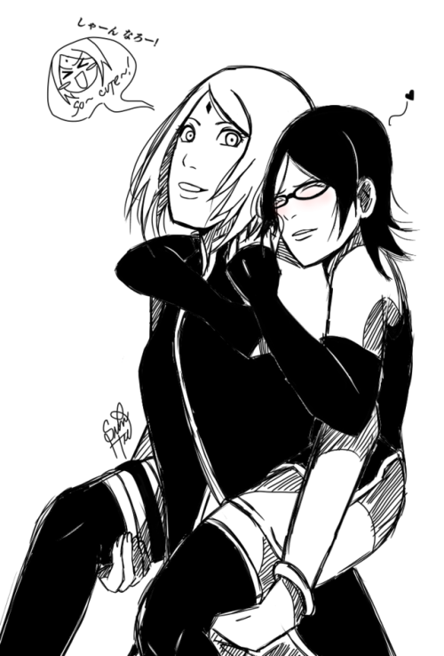 500x738 Mother Daughter Sketch Tumblr - Mother And Daughter Sketch