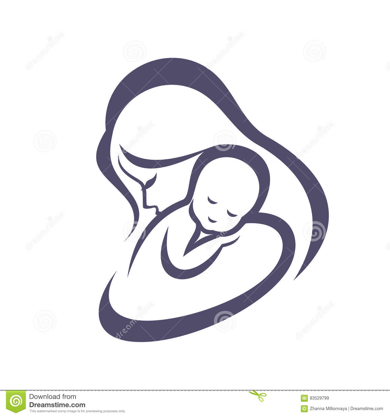 1300x1390 Mother And Baby Clipart Baby Sketch 3724376 - Mother Holding Child Sketch