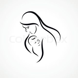 320x320 Motherhood Sketch Favo Painting, Sketches And - Motherhood Sketches