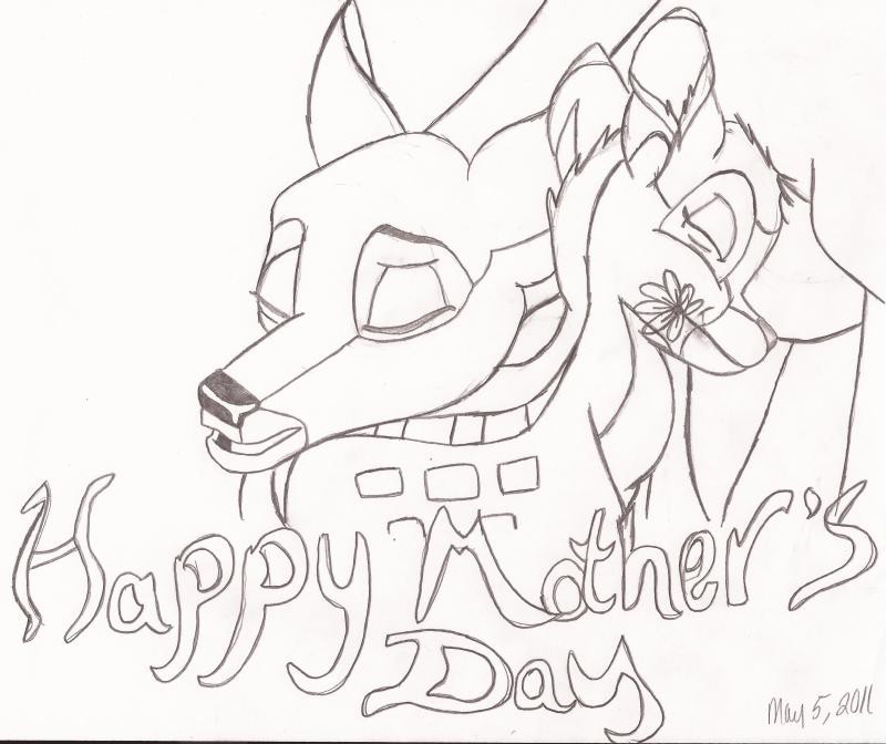 800x672 Fanart Kodi - Mothers Day Sketch