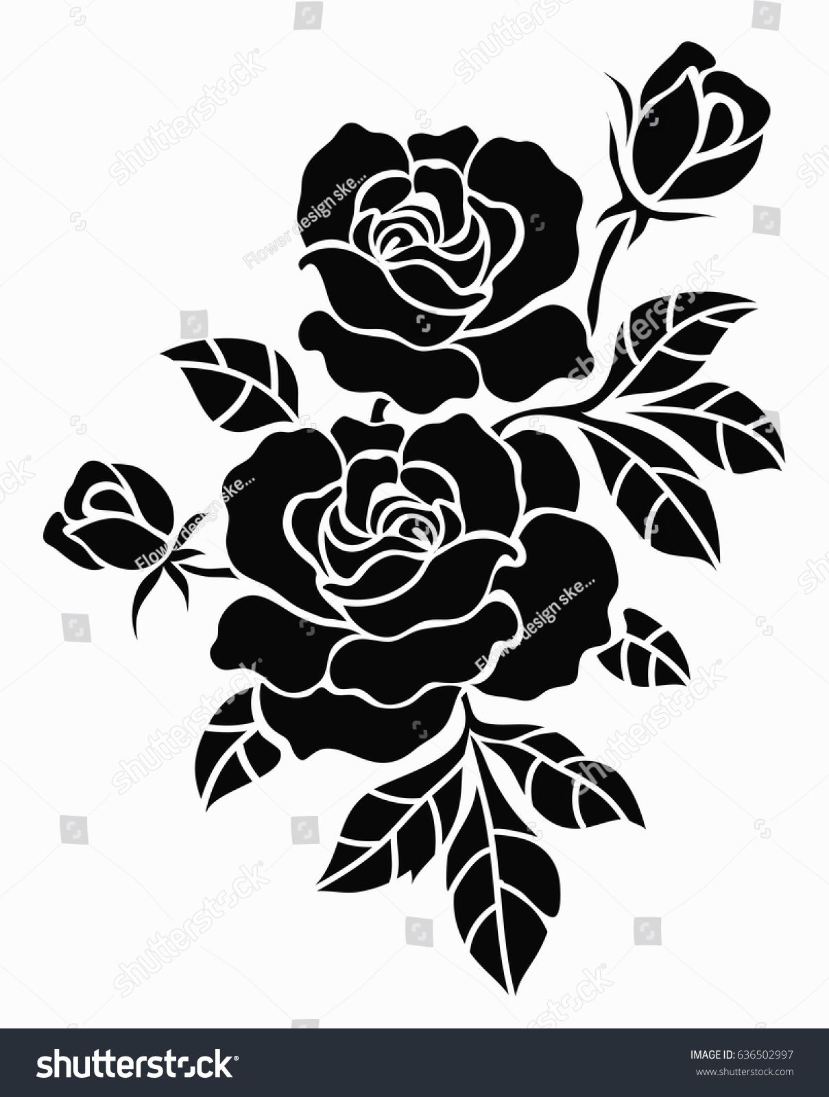 1209x1600 Flower Motif Sketch For Design Art Design - Motif Sketch