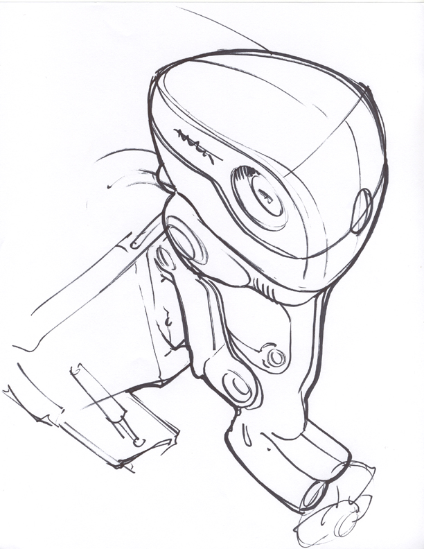 612x792 Concept Sketches - Motor Sketch