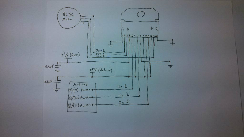 1024x576 Brushless Gimbal With Arduino 4 Steps (With Pictures) - Motor Sketch