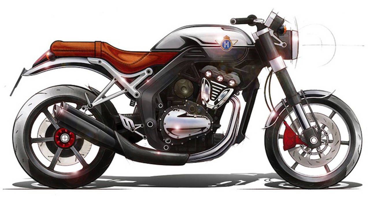 1280x720 Vr6 Powered Horex Vr6 Motorcycle - Motorcycle Design Sketch