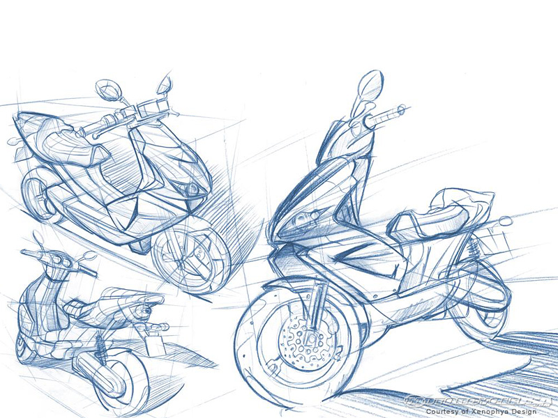 800x600 Xenophya Design Photos - Motorcycle Design Sketch
